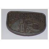 Vintage Raleigh Lights Truck Belt Buckle