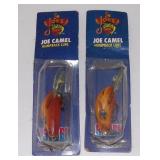 (2) Vintage Joe Camel Rebel Humpback Fishing Lure