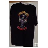 Guns n Roses Appetite for Destruction T-Shirt Size