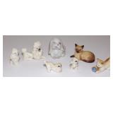 Dog & Cat Miniature Collectible Figurines - One