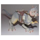 Vintage Star Wars Tauntaun Taun Taun Action