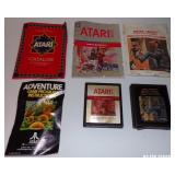 (2) Vintage Atari 2600 Video Games w/