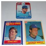 George Brett Baseball Card Lot