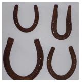 Set of 4 Horse Shoes