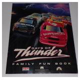 Days of Thunder Family Fun Book - Exxon