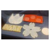 Silicone resin molds
