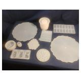 Silicone resin molds