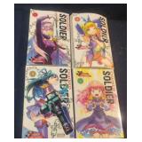 " Chained Soldier" volumes 1-4 a manga volume