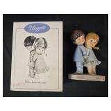 Vtg Gorham Moppets Porcelain Figurines 6ï¿½" tall