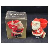 Avon "Ho Ho Glow" Ceramic Candle Holder and 5ï¿½"