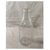 Vintage "Cramos" half-gallon glass milk bottle
