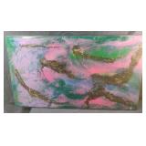 Resin artwork 24 x 14