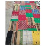 Vintage handmade quilt 70 x 54. Need repair