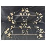 2- Wire Wall Decor Racks 35"x 14"