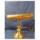 Brass desk lamp