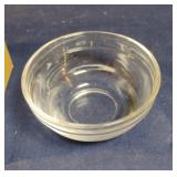 Glass dip bowls. Set of 6
