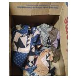 Handmade quilt pieces