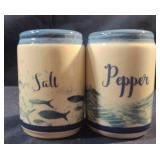 Coastal salt and pepper shaker set