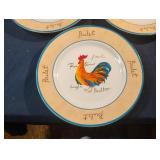 La Dolce Vita Poulet Collection dinner plates.