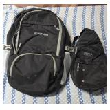 Back pack and sling bag