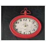 Metal Wall Clock 12"W 13"T