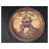 Vintage Saturday Night Post Metal Tray 13"