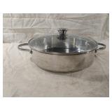 Wolfgang Puck 11" double handled pan with lid