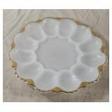 Vintage Anchor Hocking Fire-King milk glass