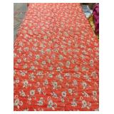 Vintage Handmade quilt. Need repair 72 x 66