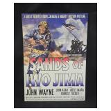 Dands of Iwo Jima Metal Sign 12ï¿½"x 17ï¿½"