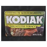 Kodiak Smokeless Tobacco Metal Sign 22ï¿½"x 15"