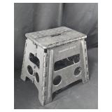 Sharper Image Folding Stool 12" tall