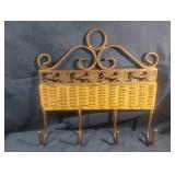 Cast iron hanging decor