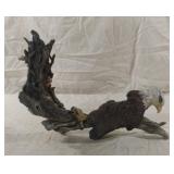 Eagle figurine, often depicted perching on a