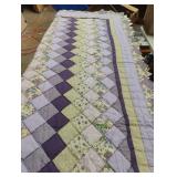 Handmade quilt 82 x 64