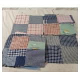 Quilt pieces-blocks. 24 pieces. 8 x 8