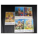 1977-81 Hummel Figurines Calanders