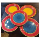 Royal Norfolk dinner plates. 5 total