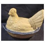 Hermitage Pottery Limited Edition Hen On The Nest