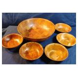 MCM wooden bowls