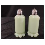 Vintage Jadeite salt and pepper shaker set