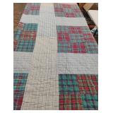 Vintage handmade quilt. Need repairs 82 x 72