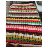 Crochet throw 72 x 58