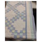Handmade quilt. Twin size