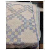 Handmade quilt. Twin size