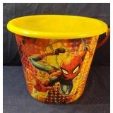 Spiderman plastic bucket