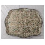 Vintage Alfred E. Knobler Floral Papier Mache