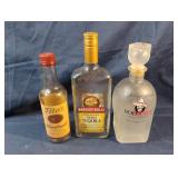 Liquor bottles