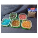 Crushed glass for craft projects