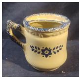 Blue spongeware Bathroom Toothbrush Holder